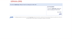Desktop Screenshot of ispania.org
